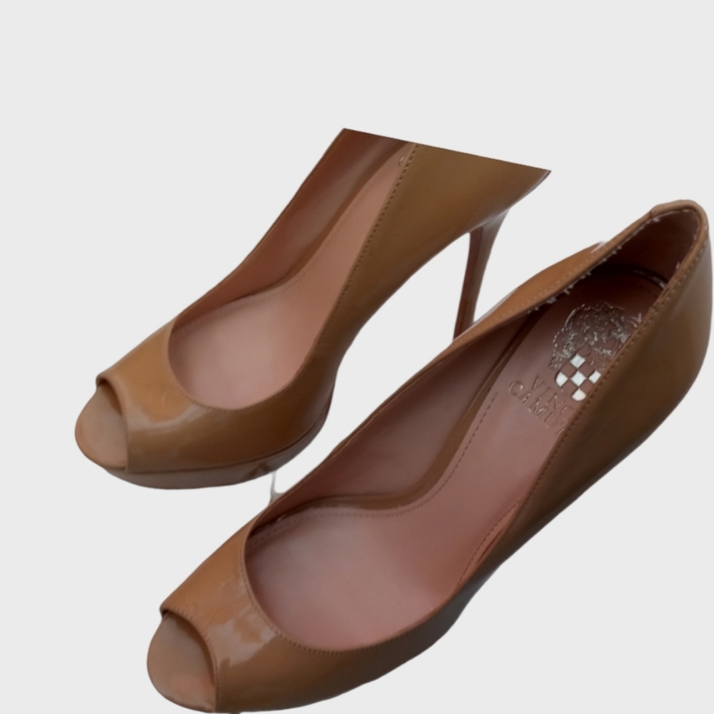 Vince Camuto Peep- Toe Platform Heels/Size9M - Picture 8 of 8